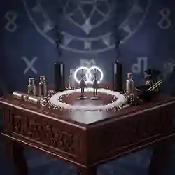 Горящие свечи и книга