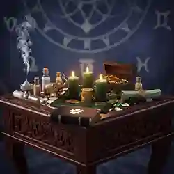 Горящие свечи и карты Таро